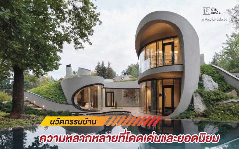 นวัตกรรมบ้าน ความหลากหลายที่โดดเด่นและยอดนิยม